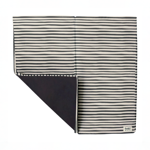 Shop Toki Kids Standard Padded Play Mat 40" x 40", Bold Stripe at GoodBuy Gear