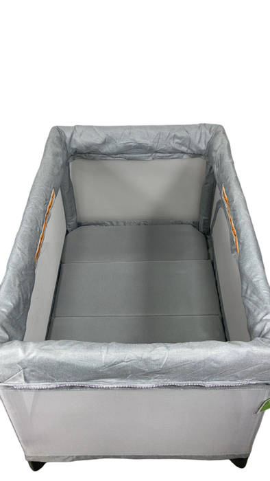 Shop UPPAbaby REMI Playard, Stella (Grey Brushed Melange) at GoodBuy Gear