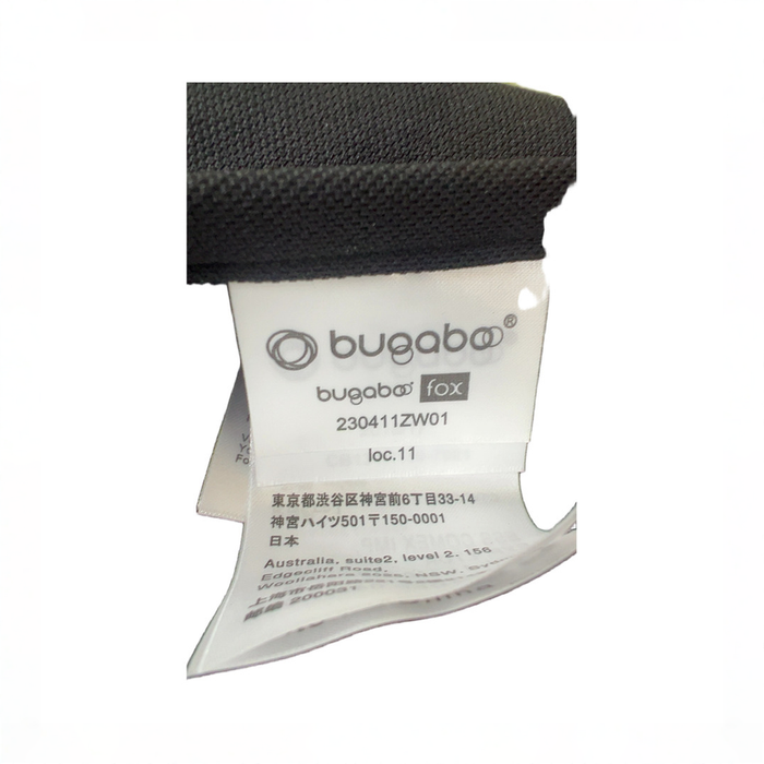 Shop Bugaboo Fox Canopy Fabric Replacement, Black at GoodBuy Gear