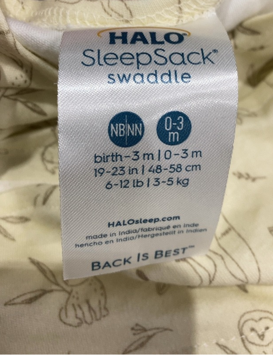 Shop Halo SleepSack Swaddle, Forest Lullaby, Newborn at GoodBuy Gear
