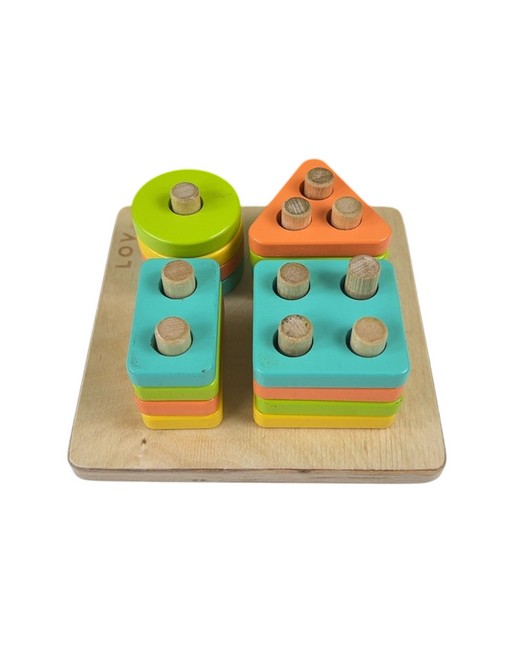 Shop Lovevery Sort and Stack Peg Puzzle at GoodBuy Gear