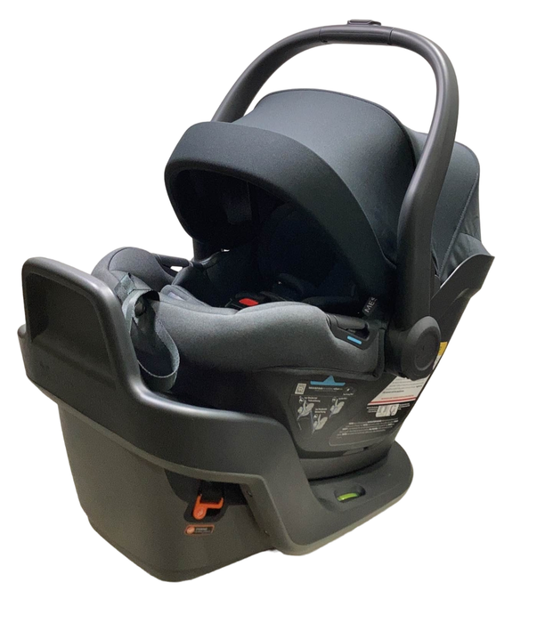 used UPPAbaby MESA MAX Infant Car Seat and Base, Jake Charcoal, 2023