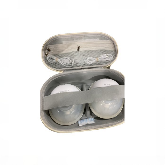 Shop Momcozy All-in-one M5 Double Wearable Breast Pump, Quill Grey at GoodBuy Gear