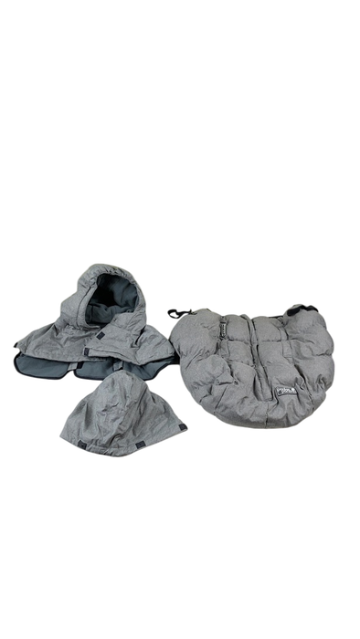 Shop 7 A.M. Enfant Pookie Poncho, Metallic Grey at GoodBuy Gear