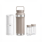 Shop Baby Brezza All Day Portable Breastmilk Cooler, Taupe at GoodBuy Gear