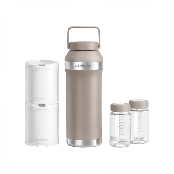 Shop Baby Brezza All Day Portable Breastmilk Cooler, Taupe at GoodBuy Gear