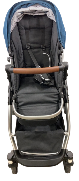 Shop Mockingbird Single to Double 2.0 Stroller, 2024, Sea, Silver With Penny Leather, Watercolor Drops at GoodBuy Gear
