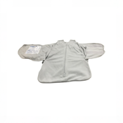 Shop Halo Micro-Fleece Swaddle, Gray, Newborn at GoodBuy Gear