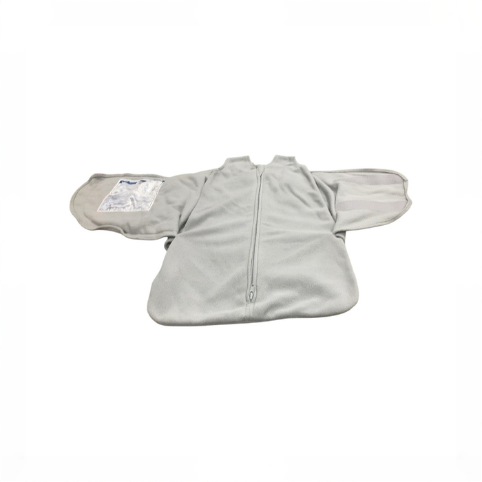 Shop Halo Micro-Fleece Swaddle, Gray, Newborn at GoodBuy Gear