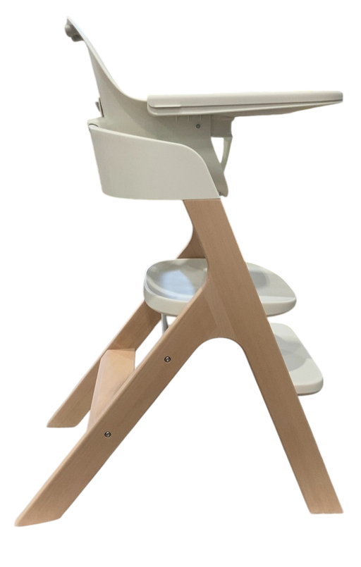 Shop Mockingbird High Chair, Natural Beech, White at GoodBuy Gear
