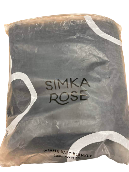 Shop Simka Rose Waffle Baby Blanket, Midnight at GoodBuy Gear