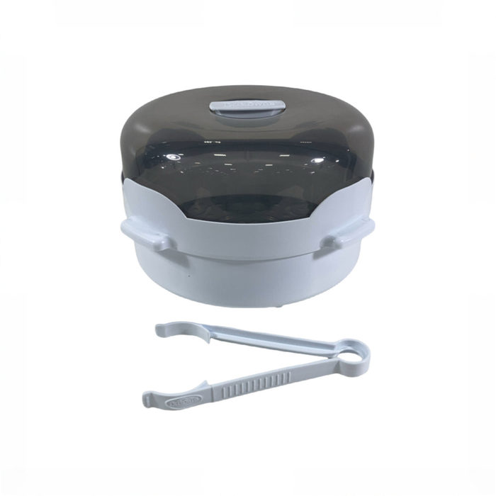 Shop Dr. Brown's Microwave Steam Sterilizer, Clear/Gray at GoodBuy Gear