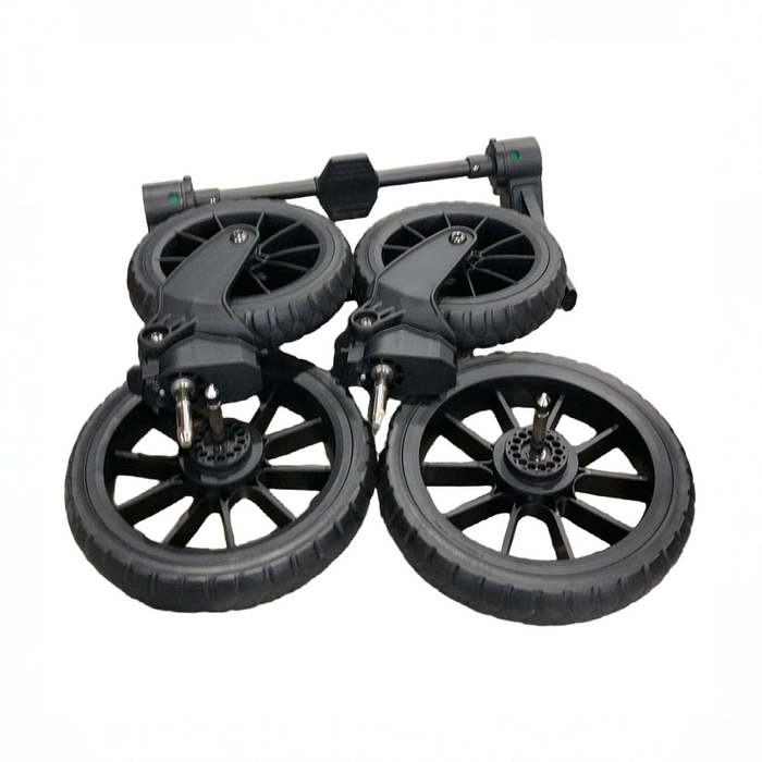 Shop Wonderfold W2 Luxe Pro Double Stroller Wagon, 2 Seater, Jet Black at GoodBuy Gear