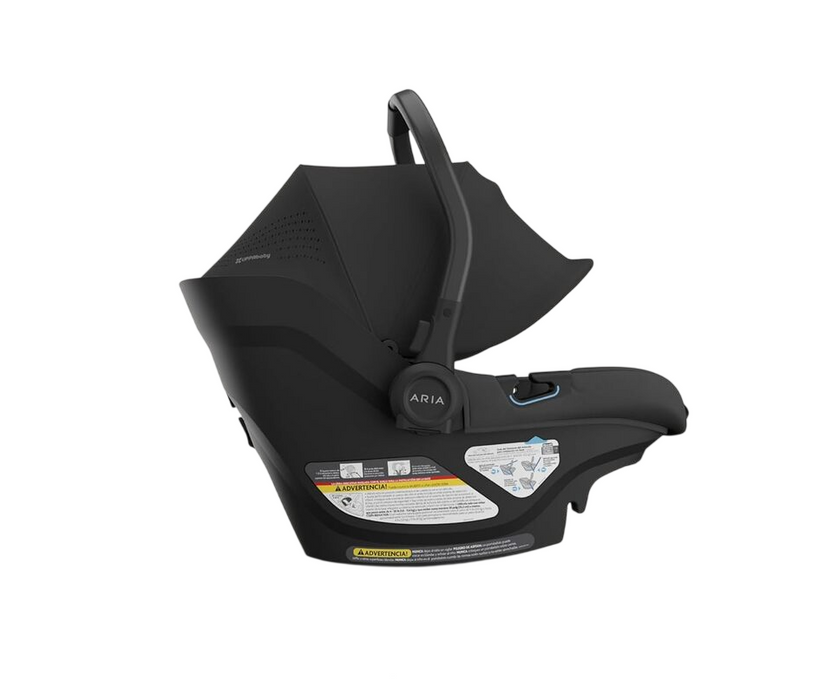 Shop UPPAbaby Aria V2 Infant Car Seat, 2025, Jake (Charcoal/Black Leather) at GoodBuy Gear