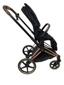 Shop Cybex PRIAM Stroller, 2023, Deep Black, Rosegold at GoodBuy Gear