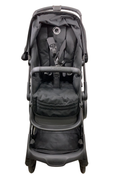 Shop Bugaboo Kangaroo Single To Double Stroller, 2024, Black, Midnight Black, Midnight Black at GoodBuy Gear