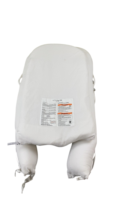 Shop DockATot Deluxe+ Dock with Toy Arch, Pristine White, White Arch w/ Cloud Friends at GoodBuy Gear