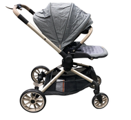 Shop Monbebe 360 Rotating Modular Travel System Stroller, 2024, Castlepoint at GoodBuy Gear