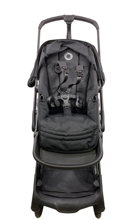 Shop Bugaboo Kangaroo Single To Double Stroller, 2024, Black, Midnight Black, Midnight Black at GoodBuy Gear