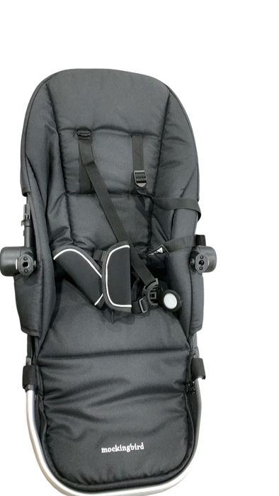 Shop Mockingbird 2nd Seat Kit 2.0, Black, Windowpane, Silver With Penny Leather at GoodBuy Gear