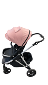 Shop Mockingbird Single 2.0 Stroller, Bloom, Windowpane, Silver With Black Leather, 2025 at GoodBuy Gear