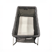 Shop Guava Family Lotus Travel Crib and Play Yard, Grey at GoodBuy Gear