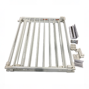 Shop Dreambaby Discovery Metal Baby Gate 76.5" Extra Wide 3 Panel, White at GoodBuy Gear