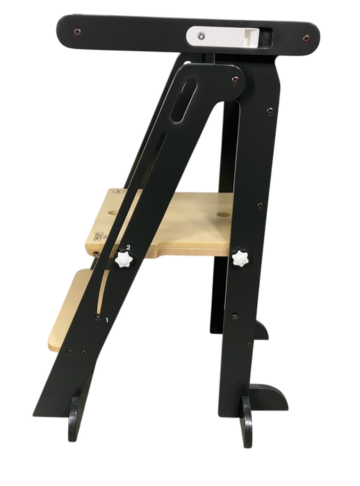 Shop Little Partners Learn ‘N Fold Learning Tower, Charcoal with Natural at GoodBuy Gear