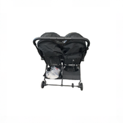 Shop Mompush Lithe Double Stroller, 2025, Black at GoodBuy Gear