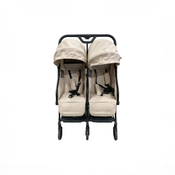 Shop Mompush Lithe Double Stroller, 2025, Khaki at GoodBuy Gear