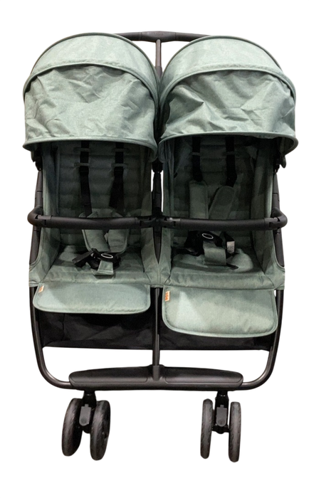 Shop Zoe The Twin V2 Double Stroller, 2025, Forest at GoodBuy Gear
