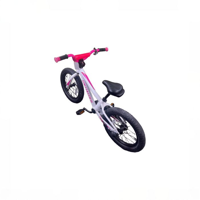 Shop DRAFT - Specialized Riprock Bicycle, 16", Metallic White Silver/Acid Purple at GoodBuy Gear