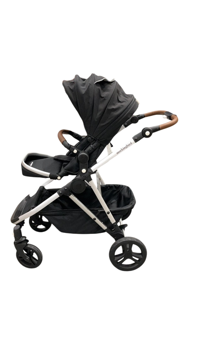 Shop Mockingbird Single to Double 2.0 Stroller, Black, Windowpane, Silver With Penny Leather, 2025 at GoodBuy Gear
