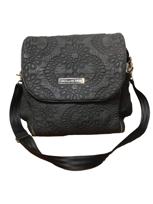 Shop Petunia Pickle Bottom Boxy Backpack Diaper Bag, Black Embossed at GoodBuy Gear