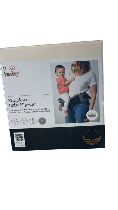 Shop TushBaby Hip Baby Carrier, Grey at GoodBuy Gear