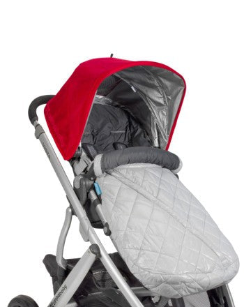 uppababy cozyganoosh footmuff pascal grey UPPAbaby Cozy Ganoosh Original, Pascal (Grey)