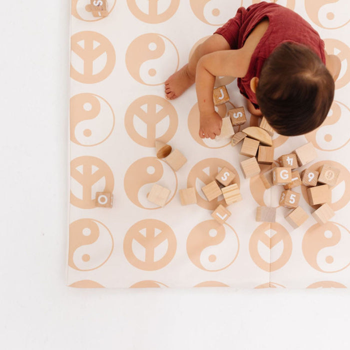 Toki Kids Yin Yang Vegan Leather Mat