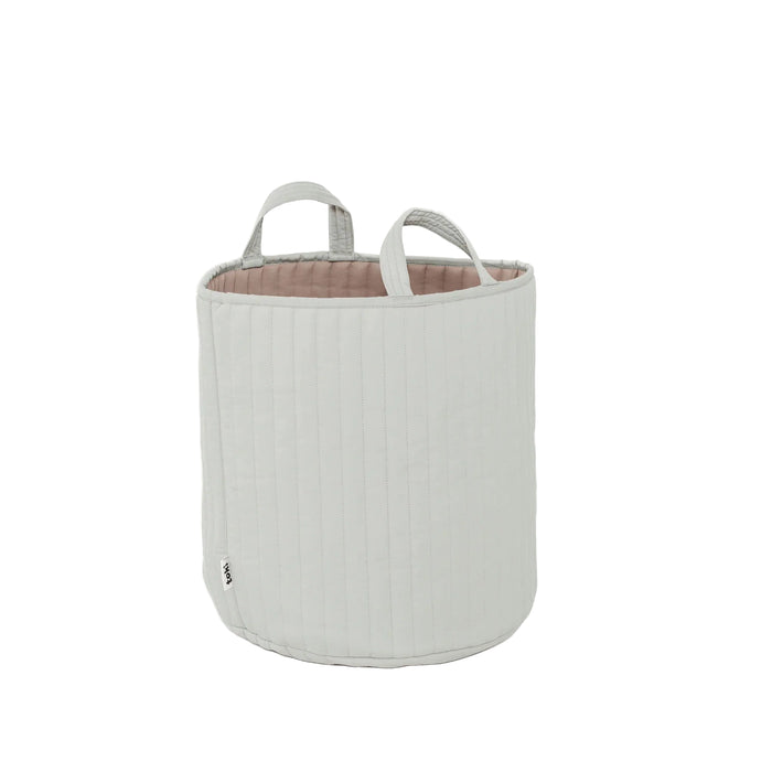 Shop Toki Kids Organic Cotton Storage Basket, Sage at GoodBuy Gear