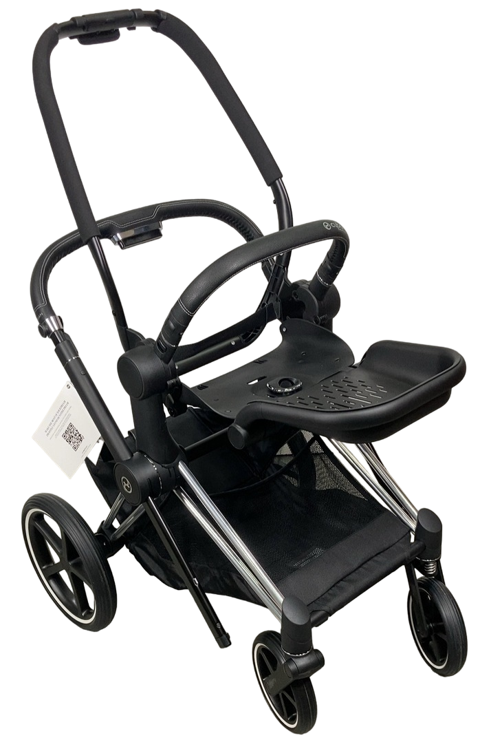 cybex priam 2021 Cybex PRIAM Stroller Frame And Seat, 2021, Chrome/Black