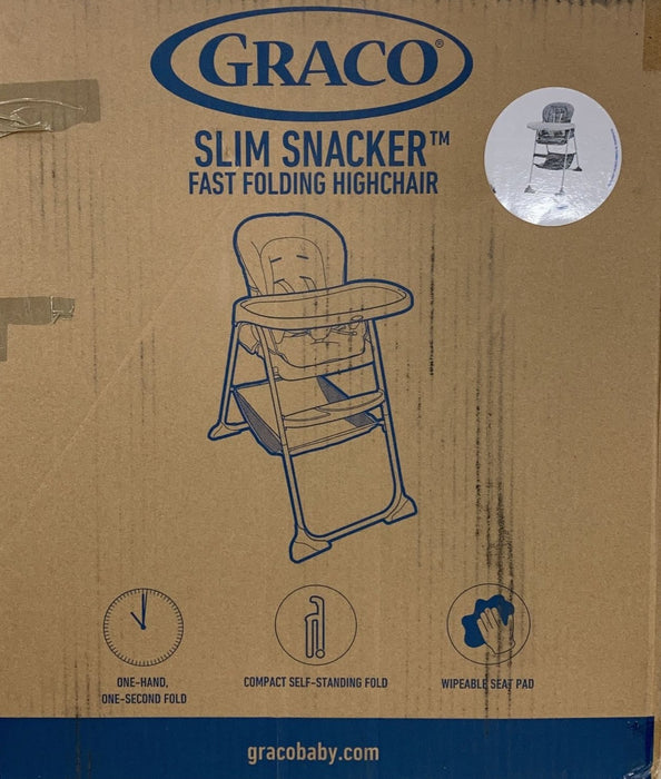 secondhand Graco SlimSnacker High Chair, Whisk