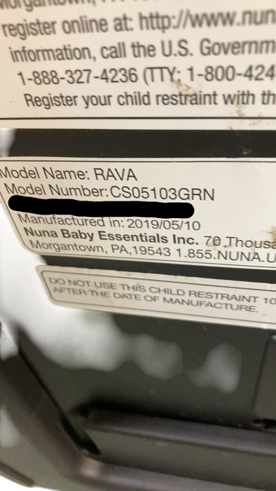 Shop Nuna RAVA Convertible Car Seat, 2019, Granite at GoodBuy Gear