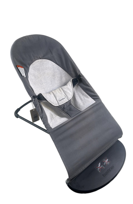 Shop BabyBjorn Bouncer Balance Soft, Black Frame, Dark Gray/Gray at GoodBuy Gear