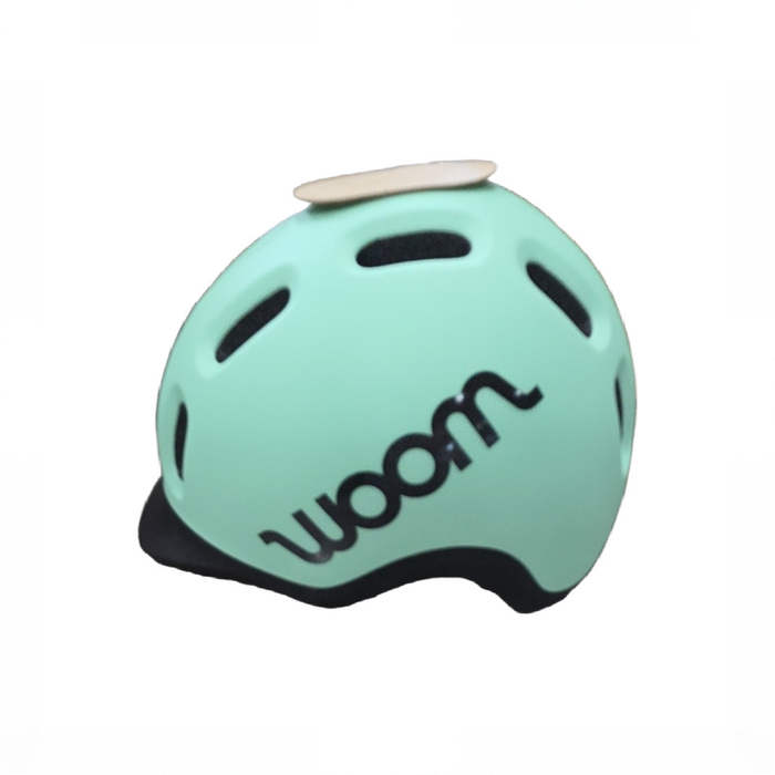 Shop Woom Ready Kids Helmet, Medium, Mint, Without Light at GoodBuy Gear