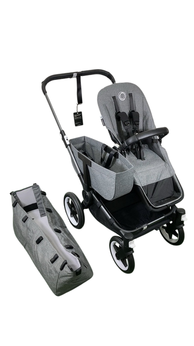 Shop Bugaboo Donkey 5 Mono Stroller, 2024, Graphite, Grey Melange, without Canopy at GoodBuy Gear