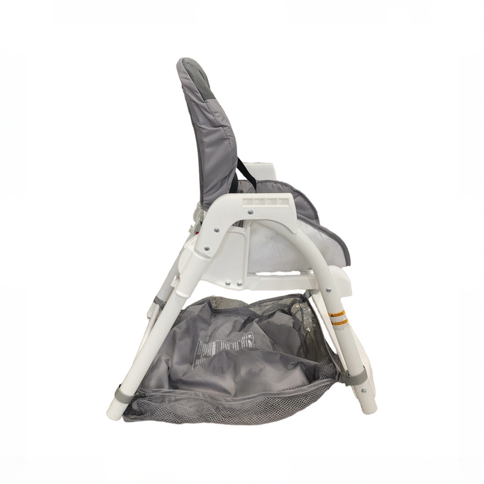 Shop Baby Trend Flat Fold High Chair, Stellar Grey at GoodBuy Gear