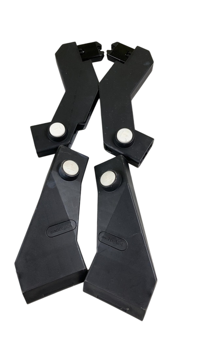 Shop Mockingbird 2nd Seat Kit with Extendable Canopy, Sea, Silver With Penny Leather, Windowpane at GoodBuy Gear