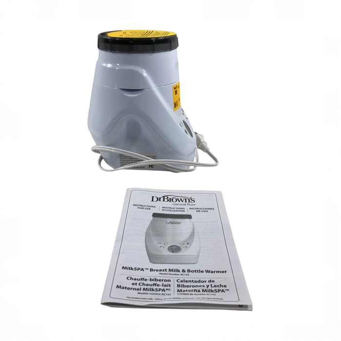 Shop Dr. Brown's MilkSPA Breast Milk And Bottle Warmer, White at GoodBuy Gear