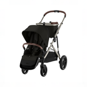 Shop Cybex Gazelle S Modular Stroller, 2026, Moon Black, Taupe Frame at GoodBuy Gear