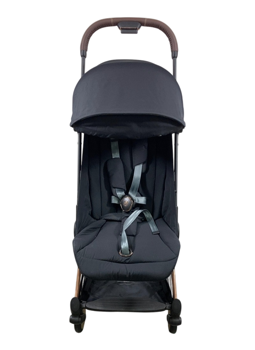 Shop Cybex Coya Stroller, 2023, Rose Gold, Sepia Black at GoodBuy Gear