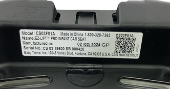 Shop Baby Trend EZ-Lift PRO Infant Car Seat, 2024, Dash Grey at GoodBuy Gear